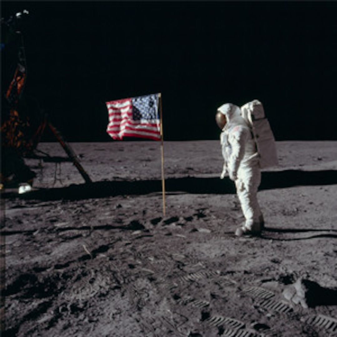 New High-Res Photos of Moon Landings Released - E! Online